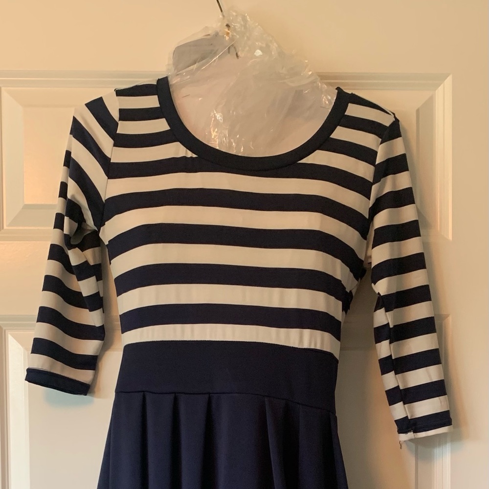 A-line nautical dress